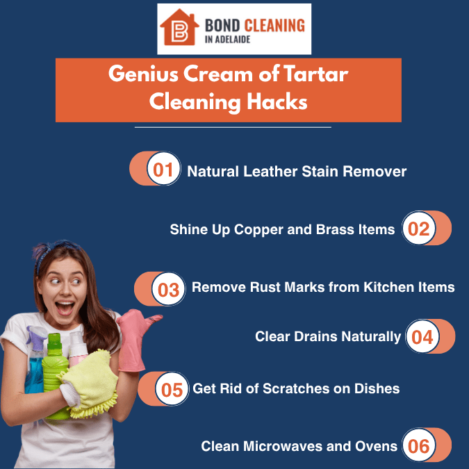 Genius Cream of Tartar Cleaning Hacks