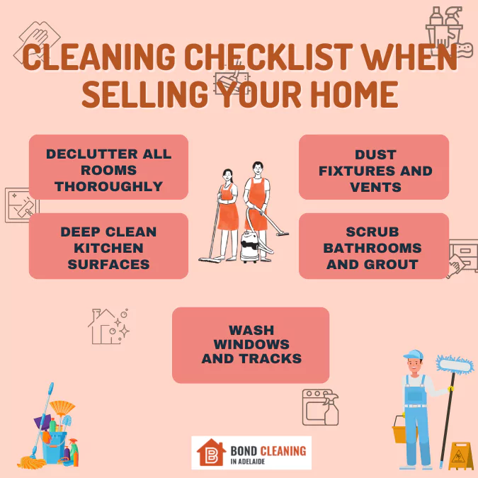 Cleaning Checklist When Selling Your Home