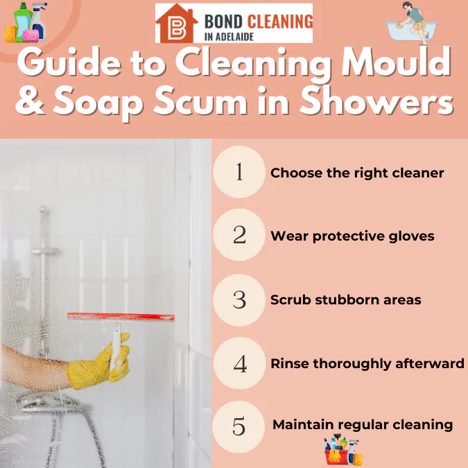 Guide to Cleaning Mould & Soap Scum in Showers
