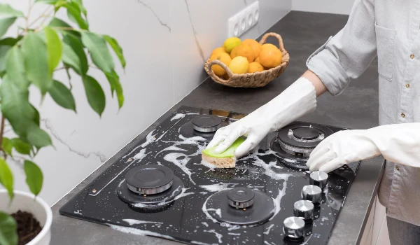 Removing Grease and Oil Stains from Kitchens