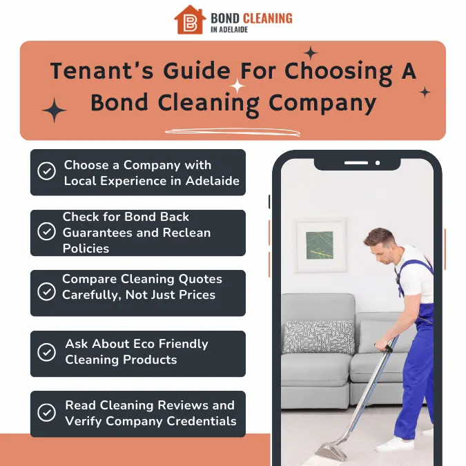 Tenant’s guide for choosing a bond cleaning company