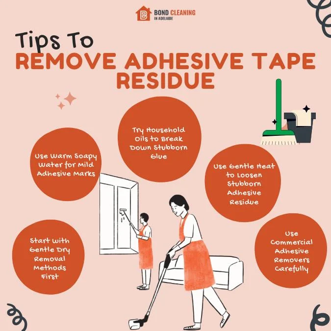 Tips To Remove Adhesive Tape Residue