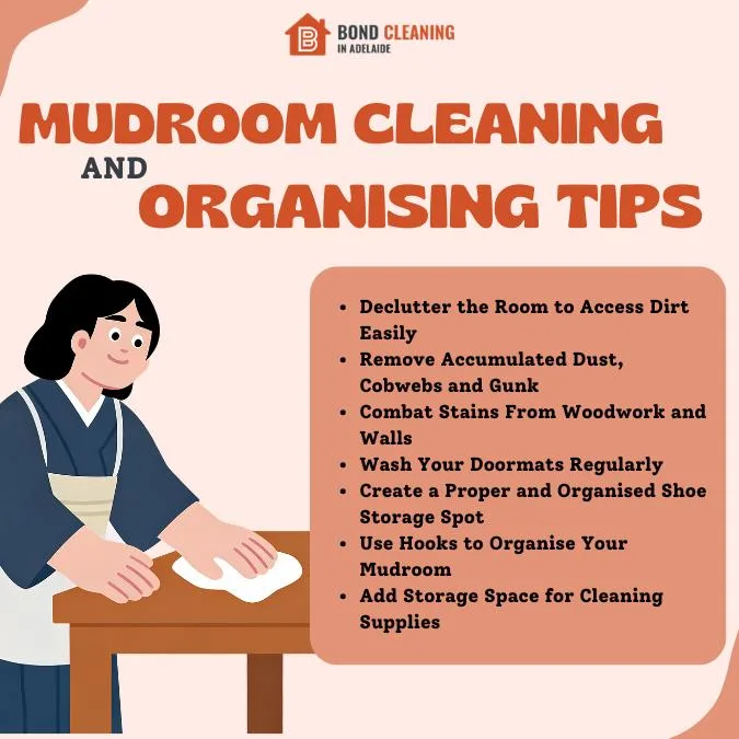 Mudroom Cleaning and Organising Tips