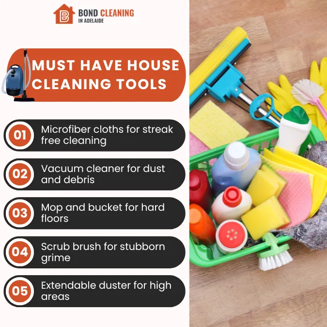Must Have House Cleaning Tools